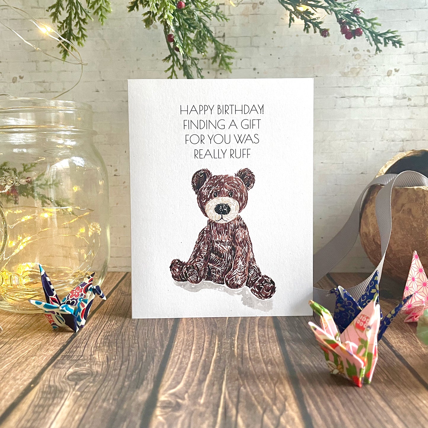 Ruff Ruff Birthday Card