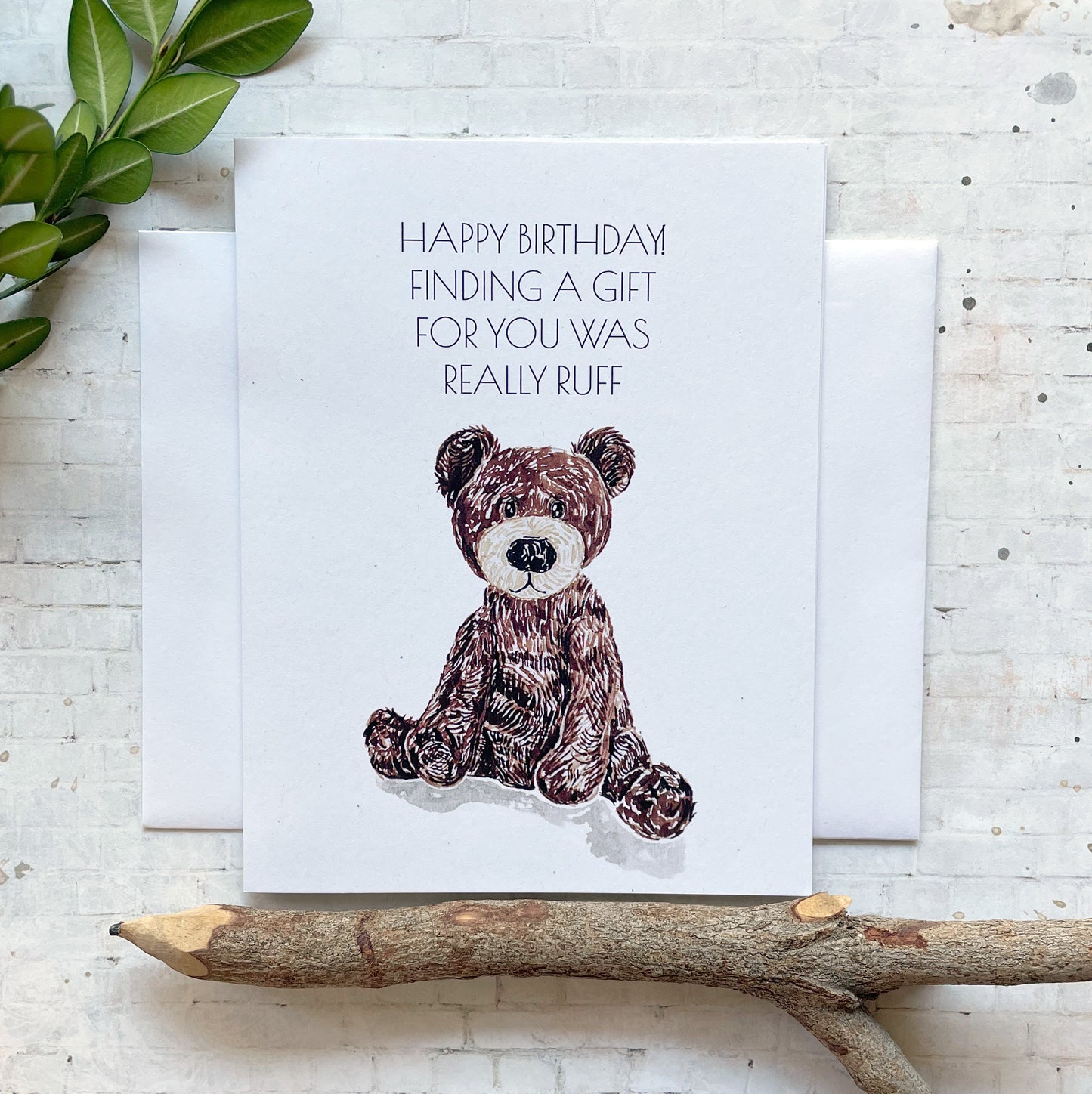 Ruff Ruff Birthday Card