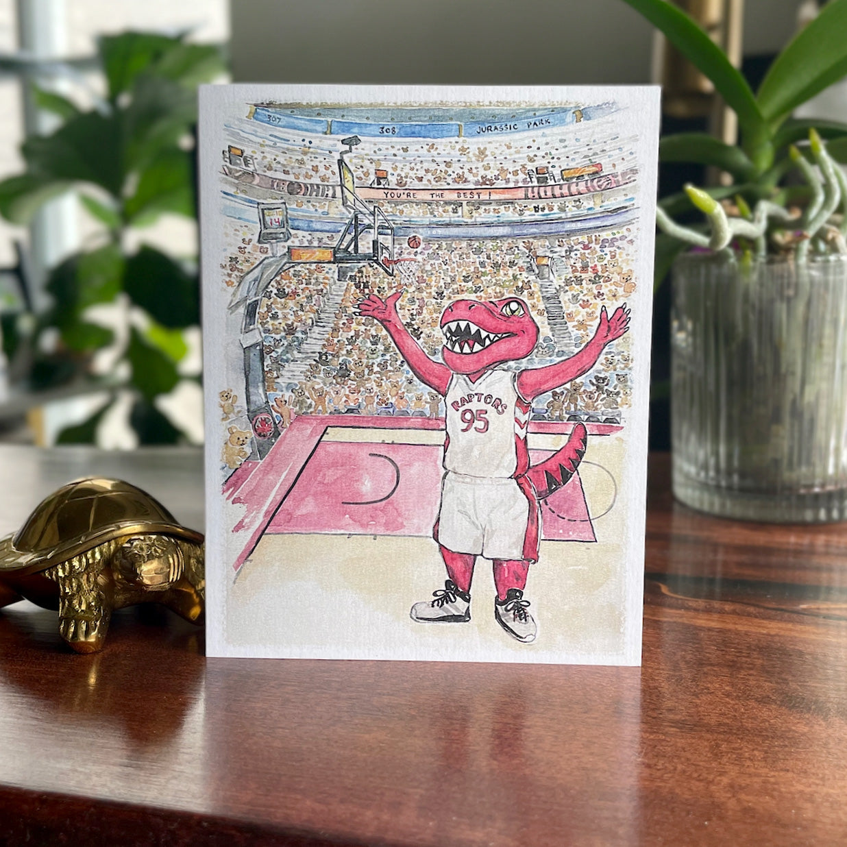 Raps Courtside Card