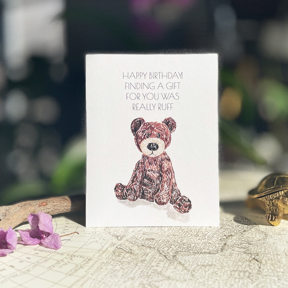 Ruff Ruff Birthday Card